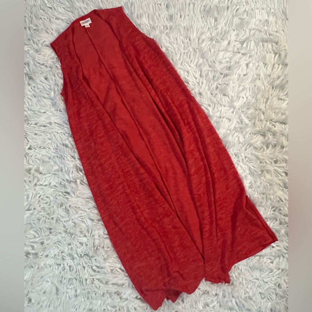 Lularoe Joy Duster Sleeveless Sweater - XS